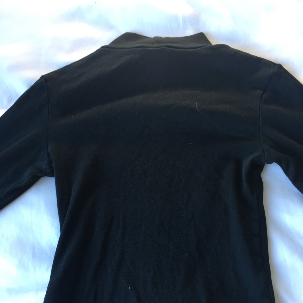 Black turtleneck
